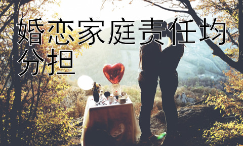 婚恋家庭责任均分担