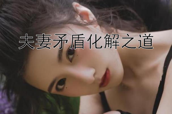 夫妻矛盾化解之道