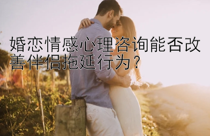 婚恋情感心理咨询能否改善伴侣拖延行为？