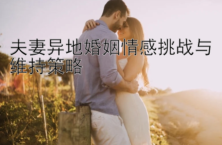 夫妻异地婚姻情感挑战与维持策略